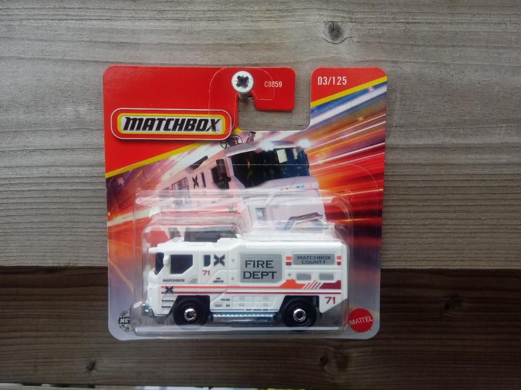 Blaze Buster II brandweer Matchbox, Ophalen, Nieuw, Auto