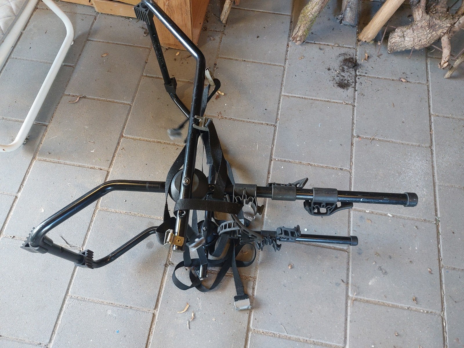 Fietsendrager auto zonder trekhaak, voor 2 fietsen, Ophalen of Verzenden, 2 fietsen, Gebruikt, Achterklepdrager
