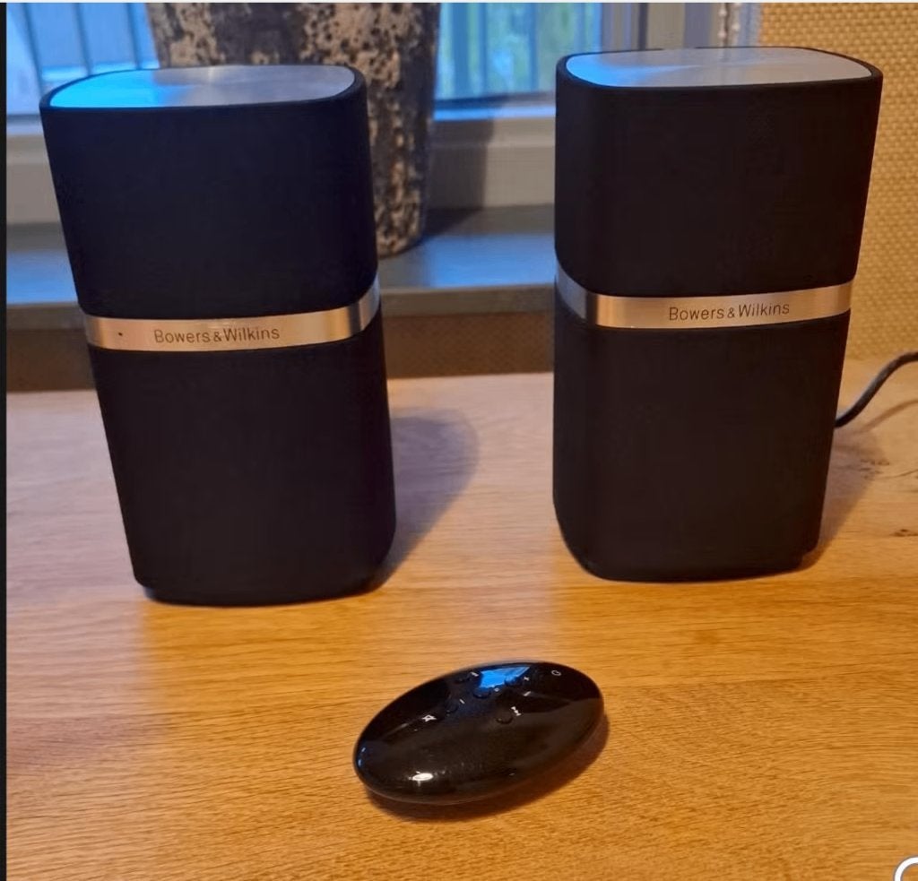 Bowers & Wilkins MM-1 speakers - Zo goed als nieuw, Audio, Tv en Foto, Luidsprekers, Speakerset, Ophalen of Verzenden, Zo goed als nieuw