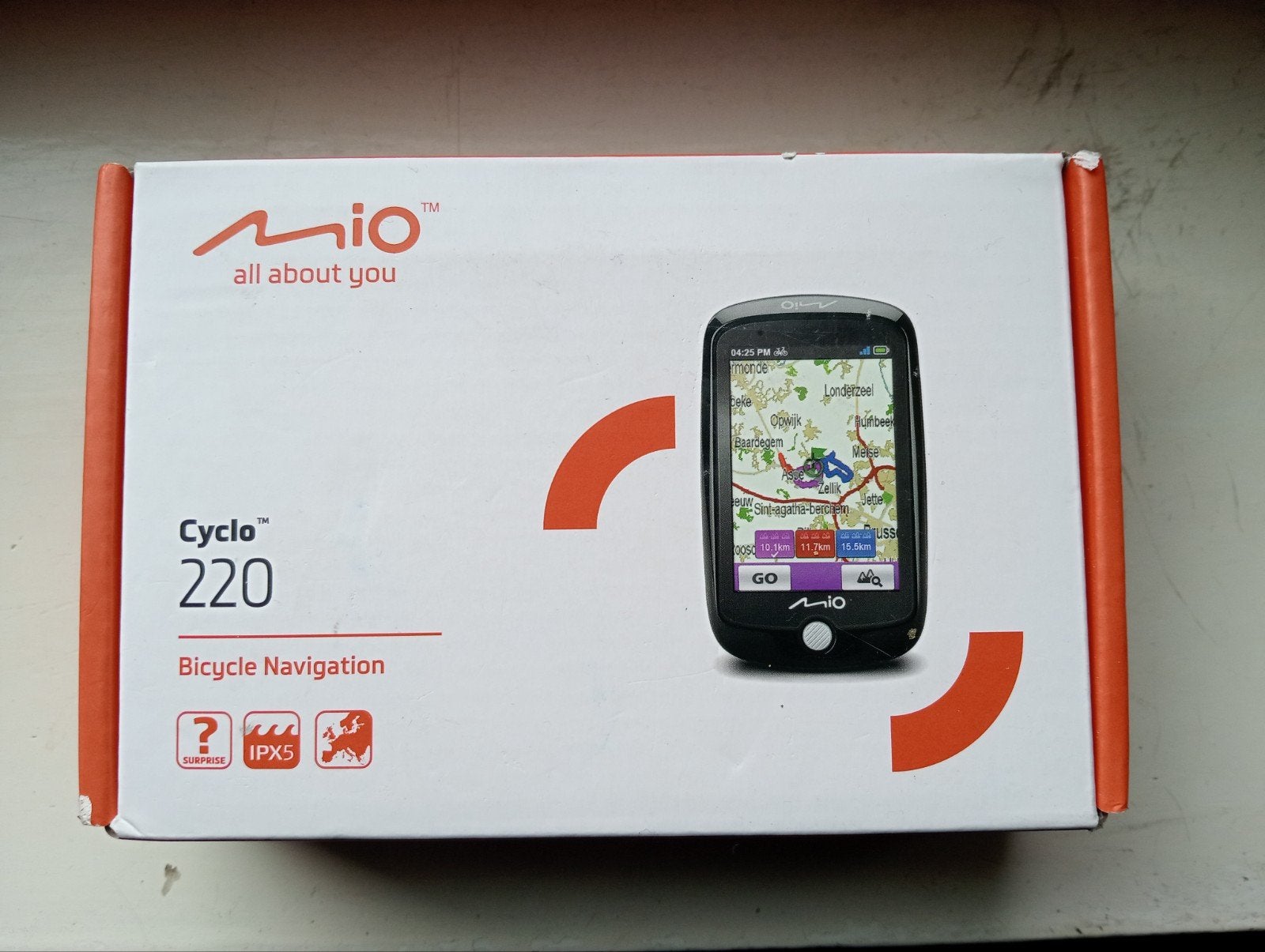 Mio Cyclo 220 Fiets navigatie gps en updates - Nieuw in doos, Verzenden, Nieuw