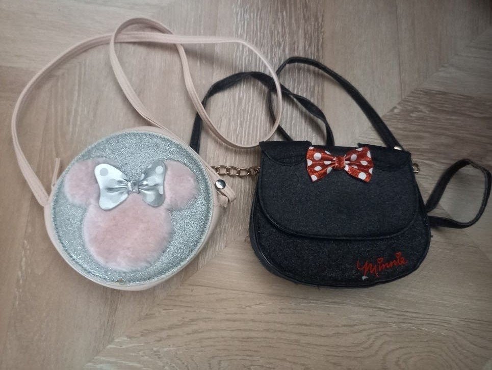 Disney Minnie Mouse tasjes - 2 stuks, Ophalen of Verzenden, Gebruikt