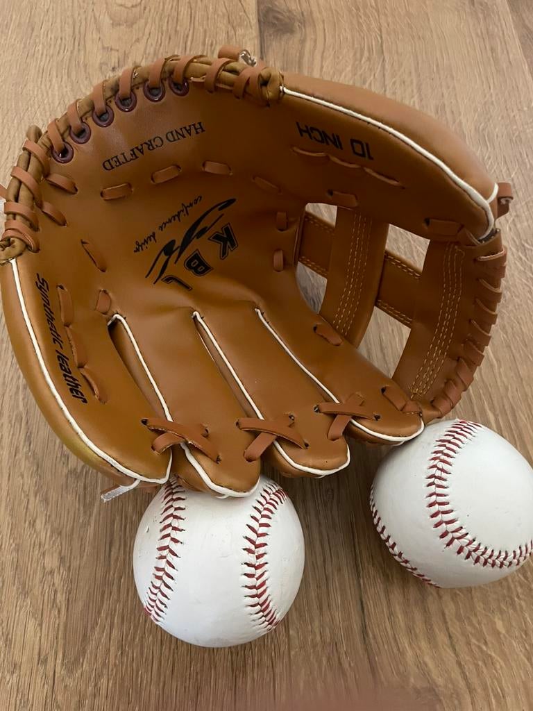 Honkbal handschoen 10 inch, Ophalen of Verzenden, Gebruikt, Handschoen