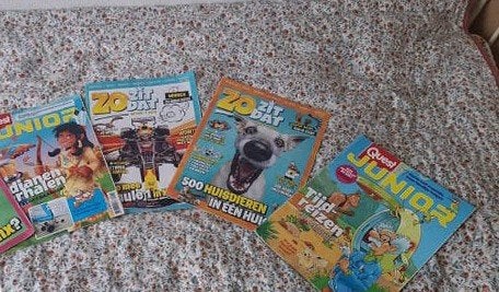 Zo Zit Dat & Quest Junior tijdschriften - 5 stuks, Boeken, Ophalen, Gelezen, Wetenschap en Natuur