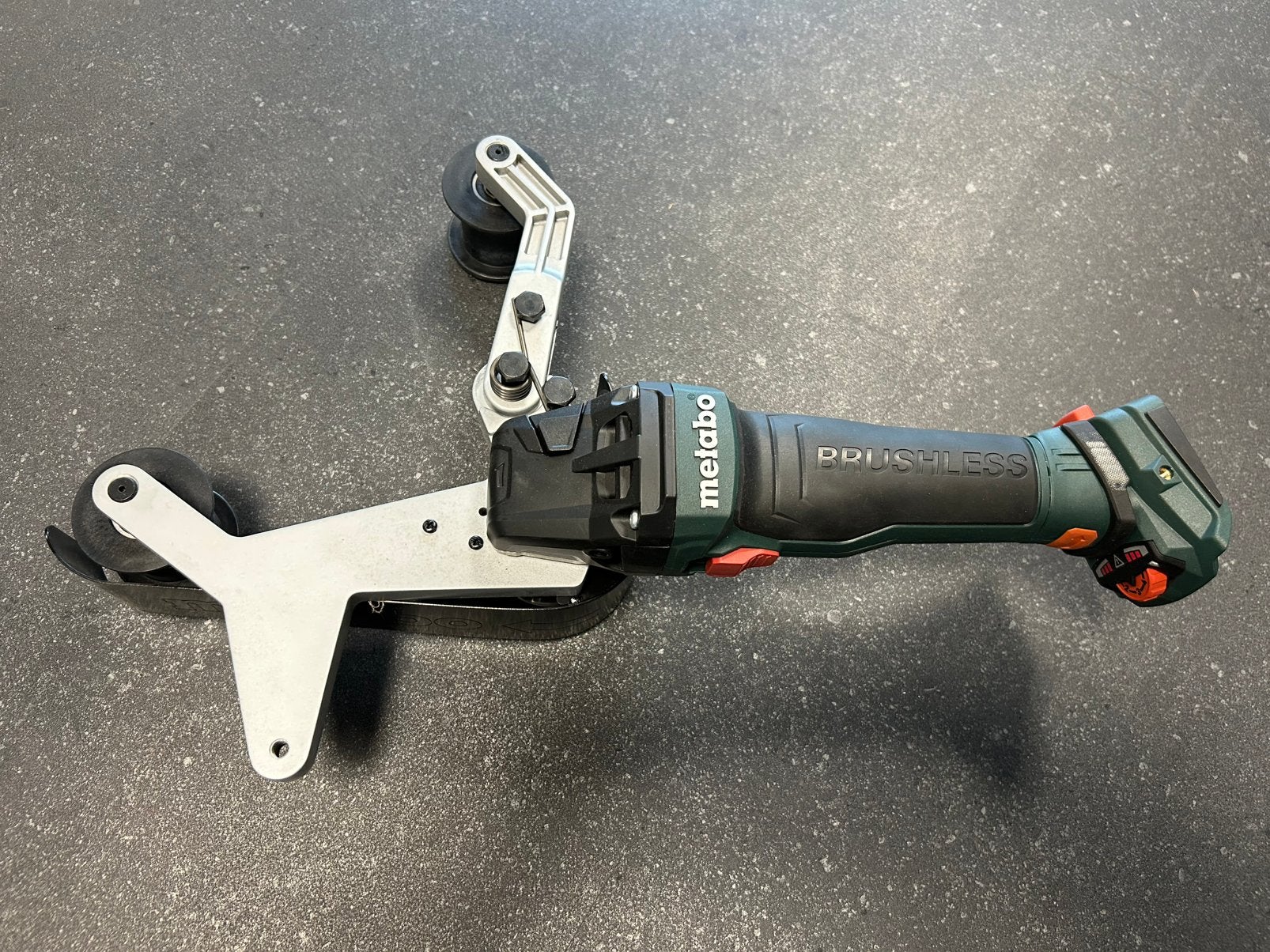 Metabo 18 V accu buizenslijper RBVB 18 LTX BL 180, Verzenden, Nieuw, 1000 watt of meer, Haakse handslijpmachine