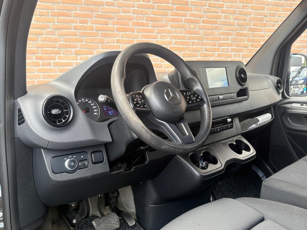 Mercedes-Benz Sprinter 215CDI 150PK L2H1 9G-Tronic / 2x Schu, Auto's, Stof, Gebruikt, 4 cilinders, Start-stop-systeem