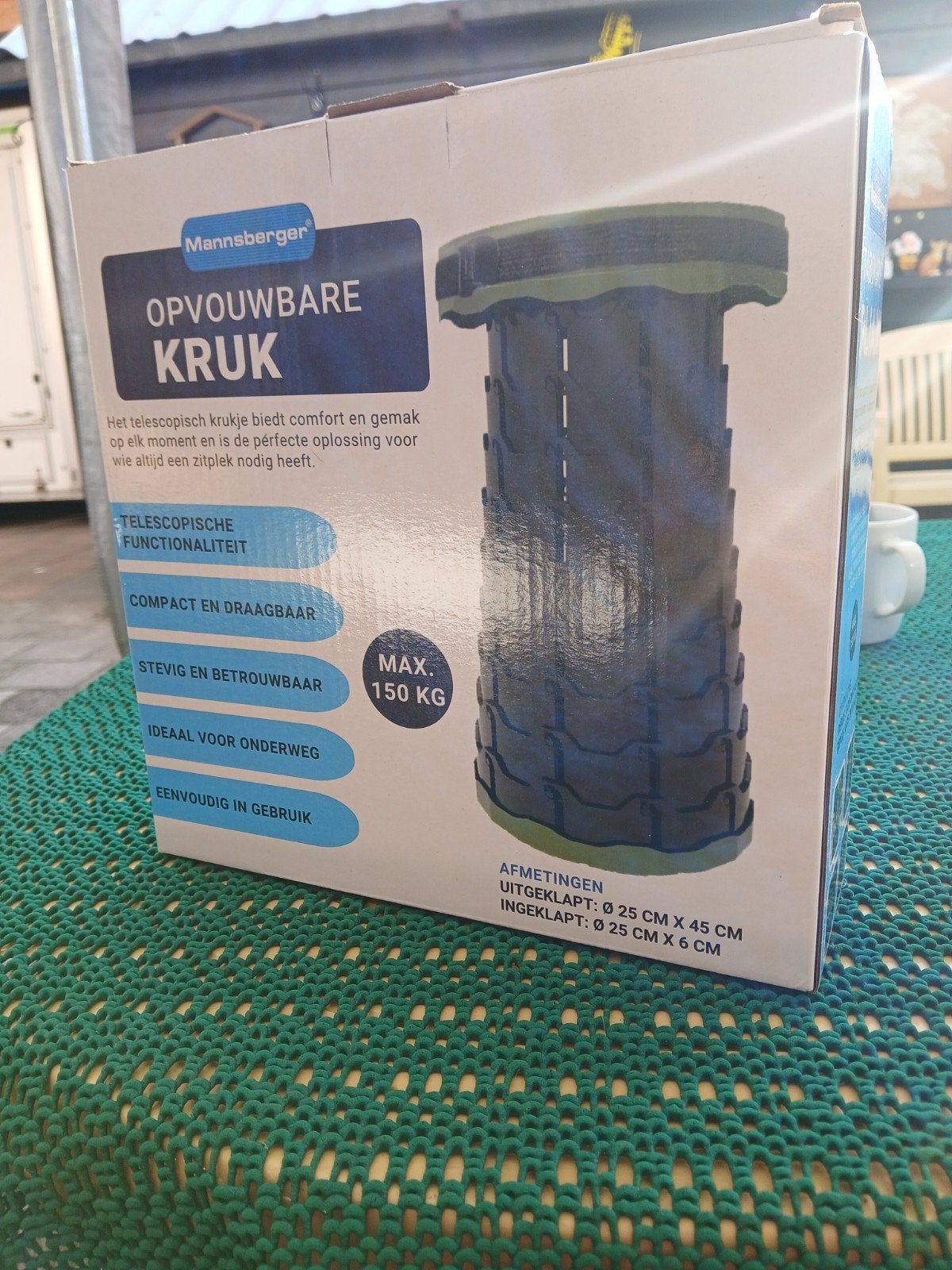 Opvouwbare kruk, Ophalen of Verzenden