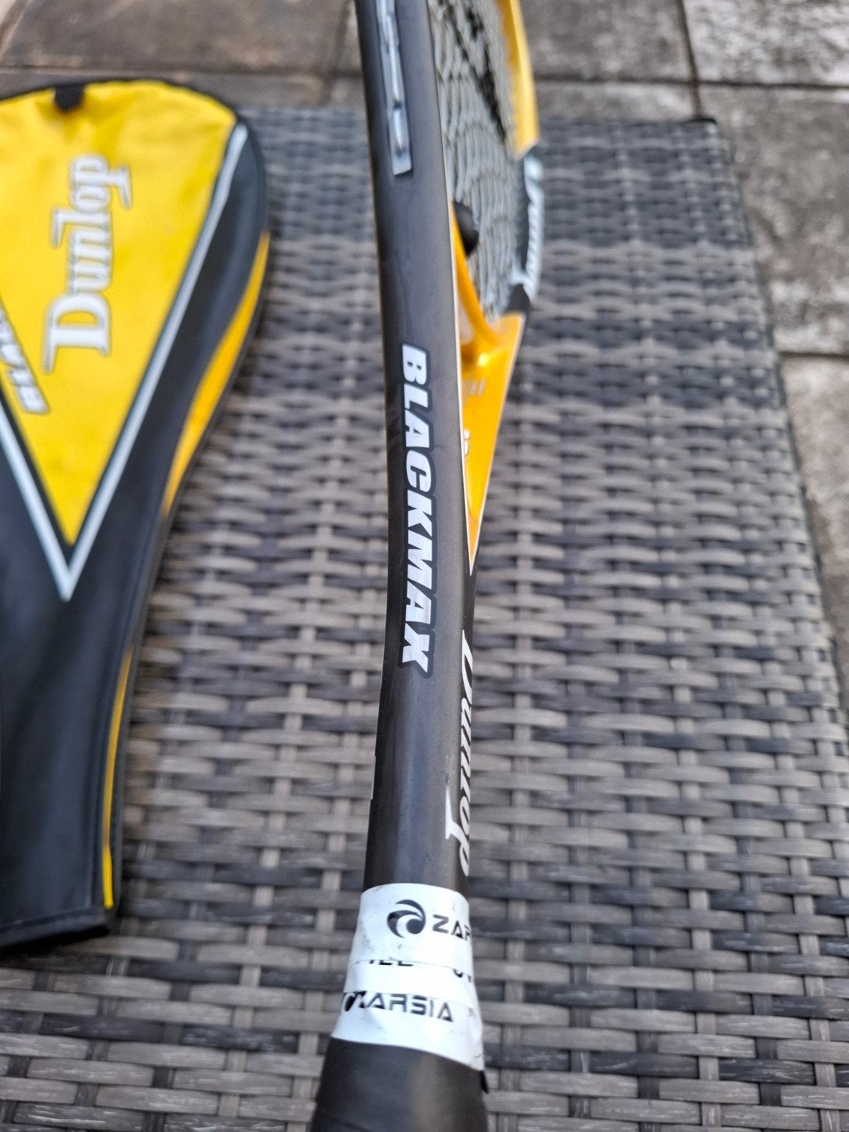 Dunlop Blackmax Squash Racket met Hoes - Zo goed als nieuw, Dunlop Sports, Dunlop Sports, Unit 1, The Point, Power Park, Erdington, Birmingham, B24 9PW, UK