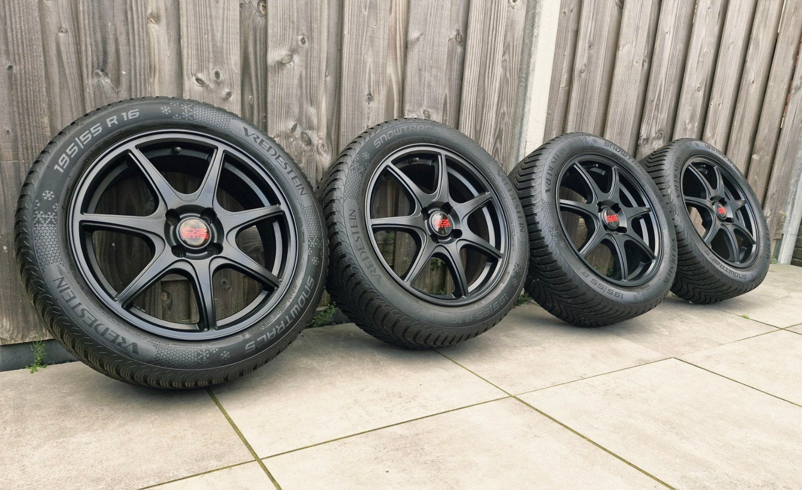 ❗️SUPERMOOIE 16 inch 4x100 set incl banden, Ophalen, 16 inch, Banden en Velgen, 195 mm