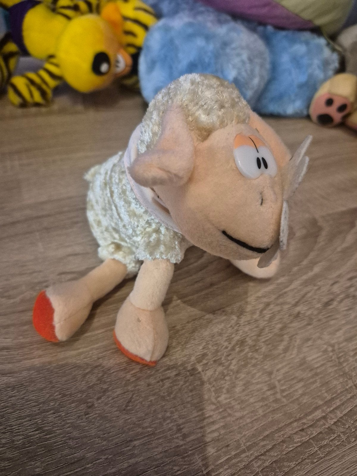 Schattig Vanillivi Schaap Knuffel met Bloem, Ophalen, Overige merken, Overige karakters, Overige typen