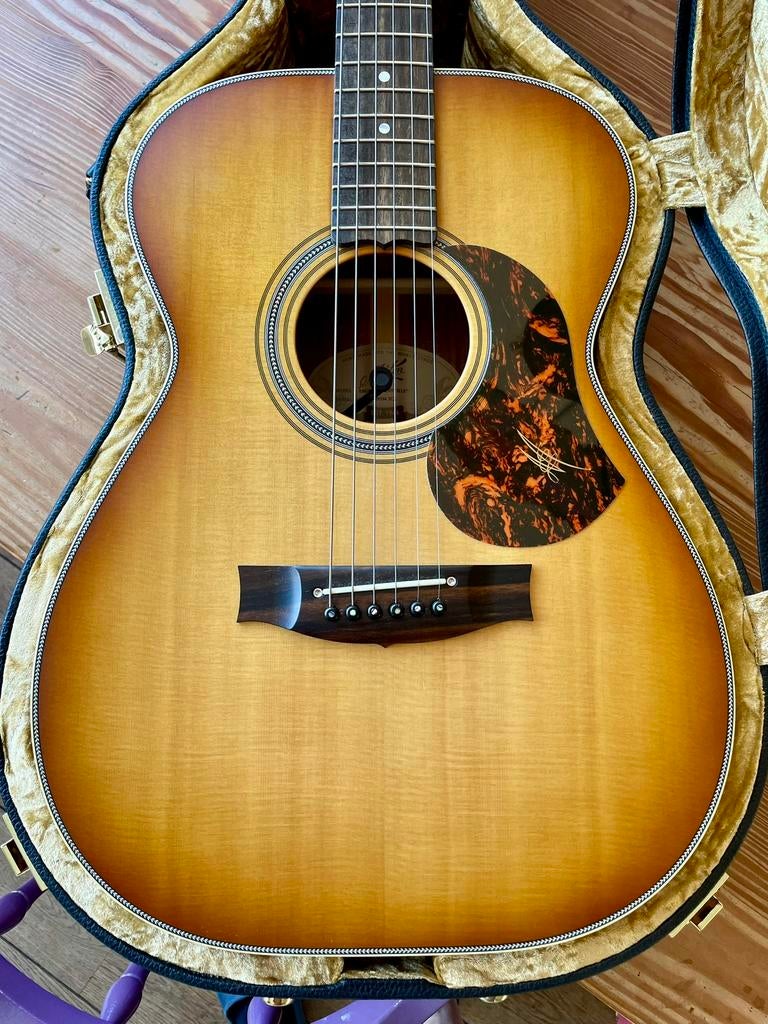 Maton EBG808 Nashville, Muziek en Instrumenten, Ophalen of Verzenden, Gebruikt, Western- of Steelstringgitaar, Met koffer