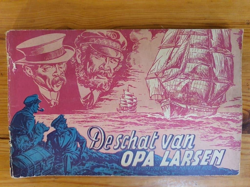 Kapitein Rob 13 "De schat van opa Larsen", Boeken, Stripboeken, Eén stripboek, Ophalen of Verzenden, Gelezen