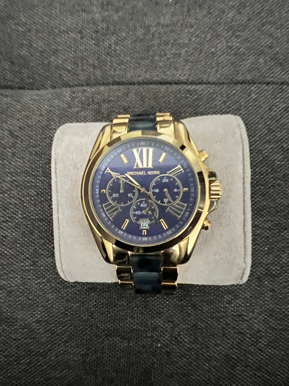 Michael Kors horloge - Zo goed als nieuw, Ophalen of Verzenden, Zo goed als nieuw, Staal, Overige merken