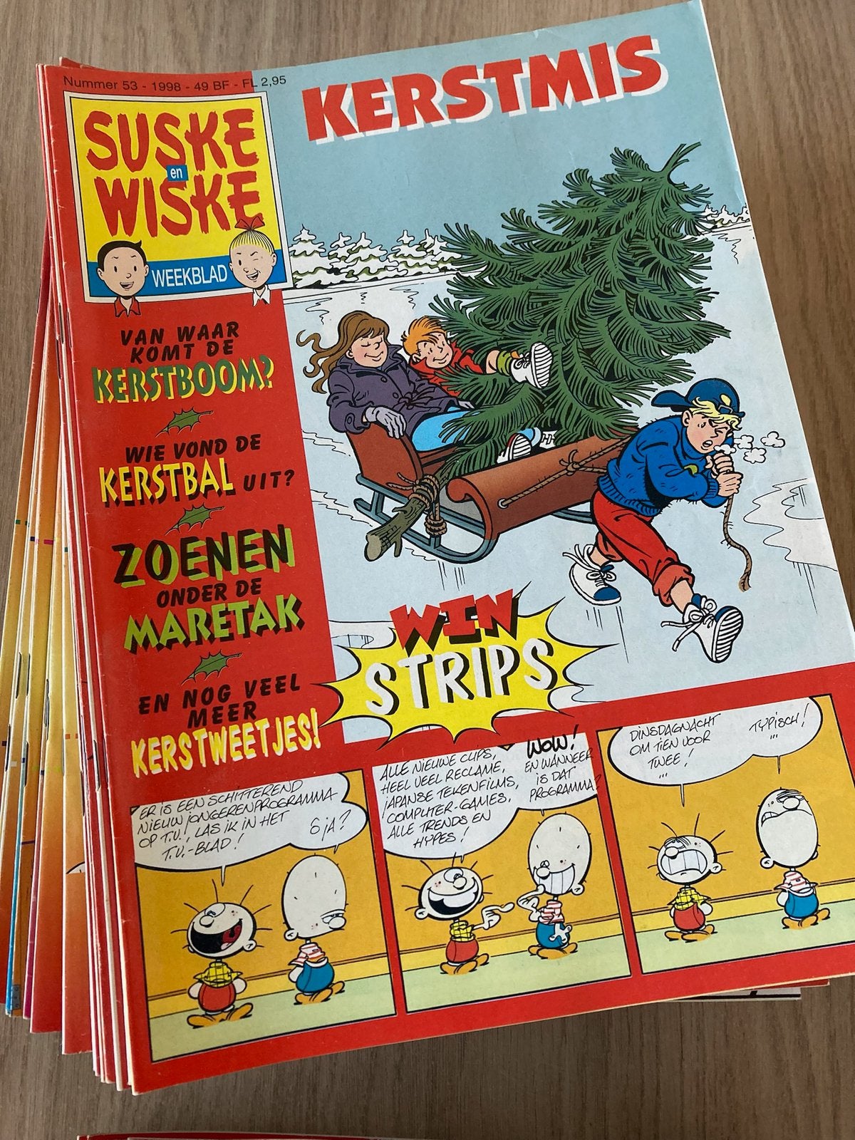 Suske en Wiske weekbladen jaartal 1998 compleet 53 delig, Boeken, Strips | Comics, Complete serie of reeks, Ophalen of Verzenden