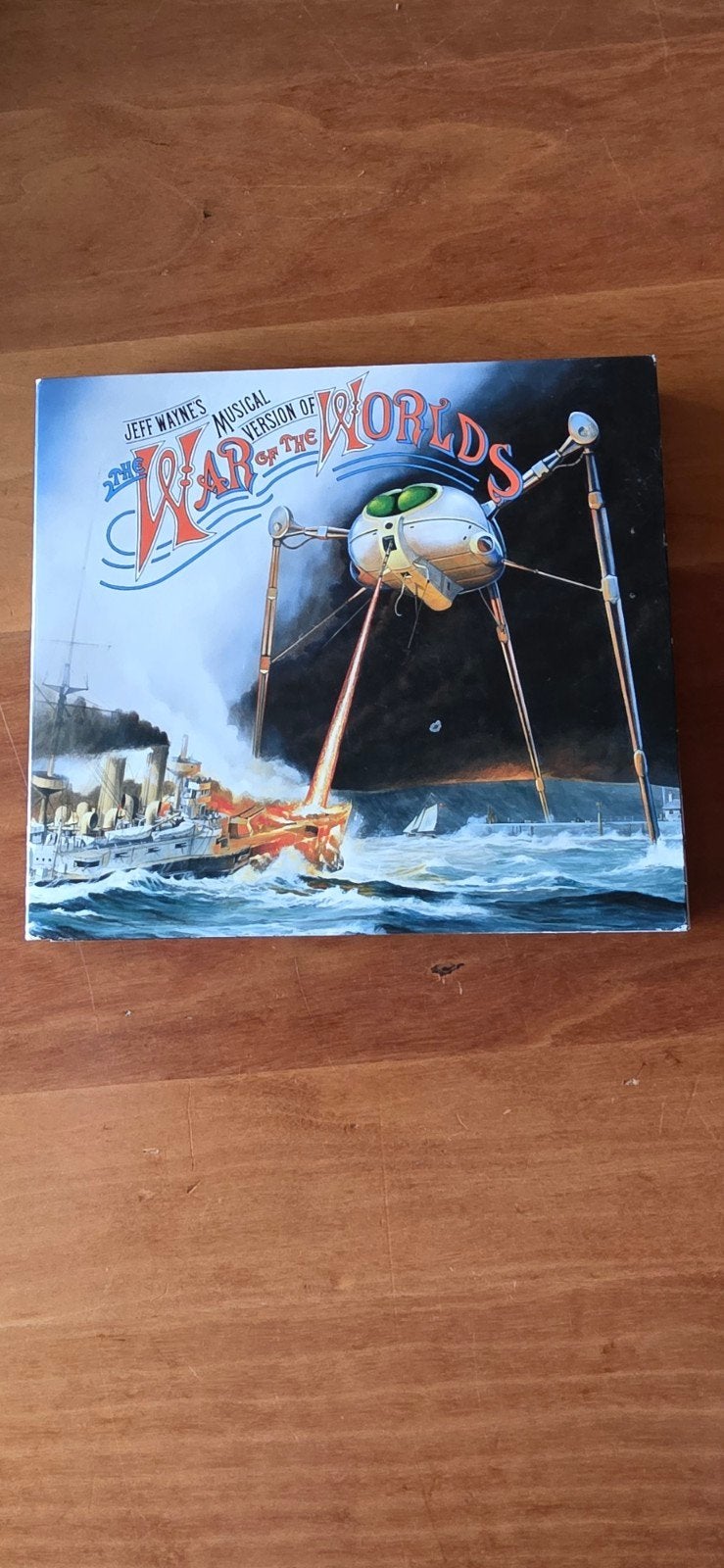 Jeff Wayne's Musical Version of The War of the Worlds CD, Inclusief boekje, Ophalen of Verzenden, Zo goed als nieuw, Album