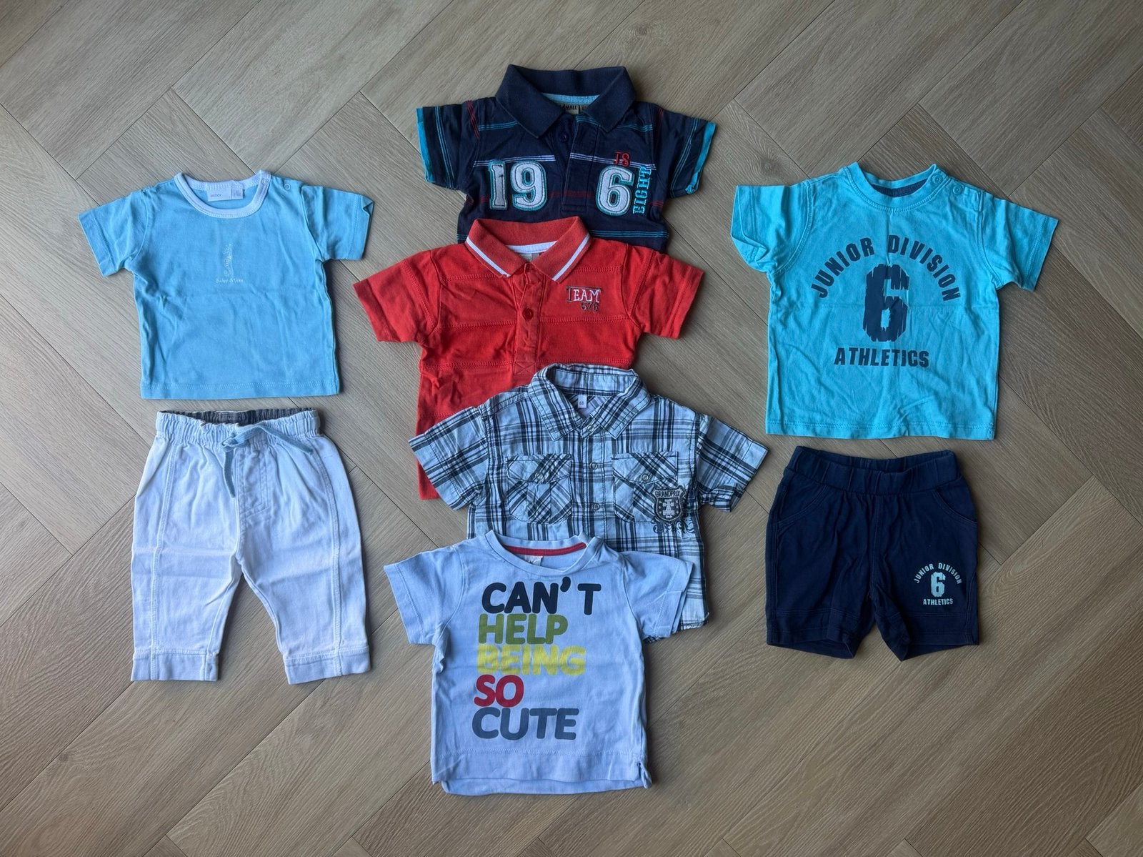 Kleding pakket, zomer, jongens, maat 62 /68, Ophalen of Verzenden, Gebruikt, Maat 62