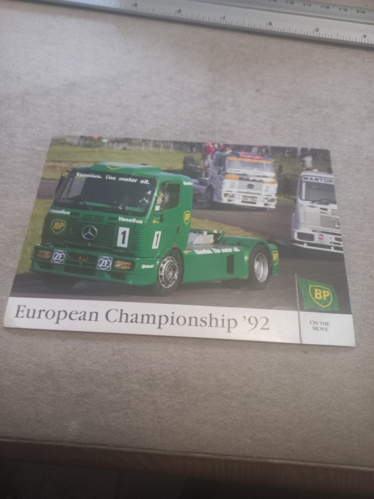 BP European Championship '92 Truck Race Programma, Ophalen of Verzenden
