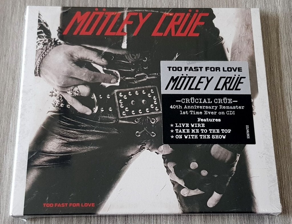 Motley Crue - Too Fast For Love [Rem.], Ophalen of Verzenden, Nieuw in verpakking