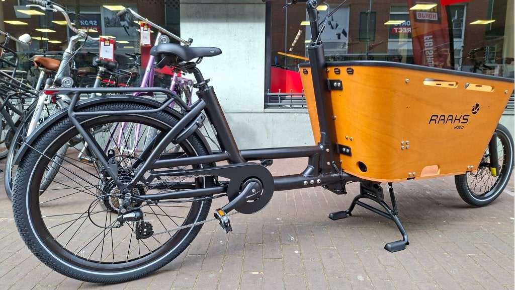 Fietshokje Raaks: Raaks Modo elektrische bakfiets NIEUW!, Fietsen en Brommers, Fietsen | Bakfietsen, Niet ingevuld, Nieuw, Niet ingevuld