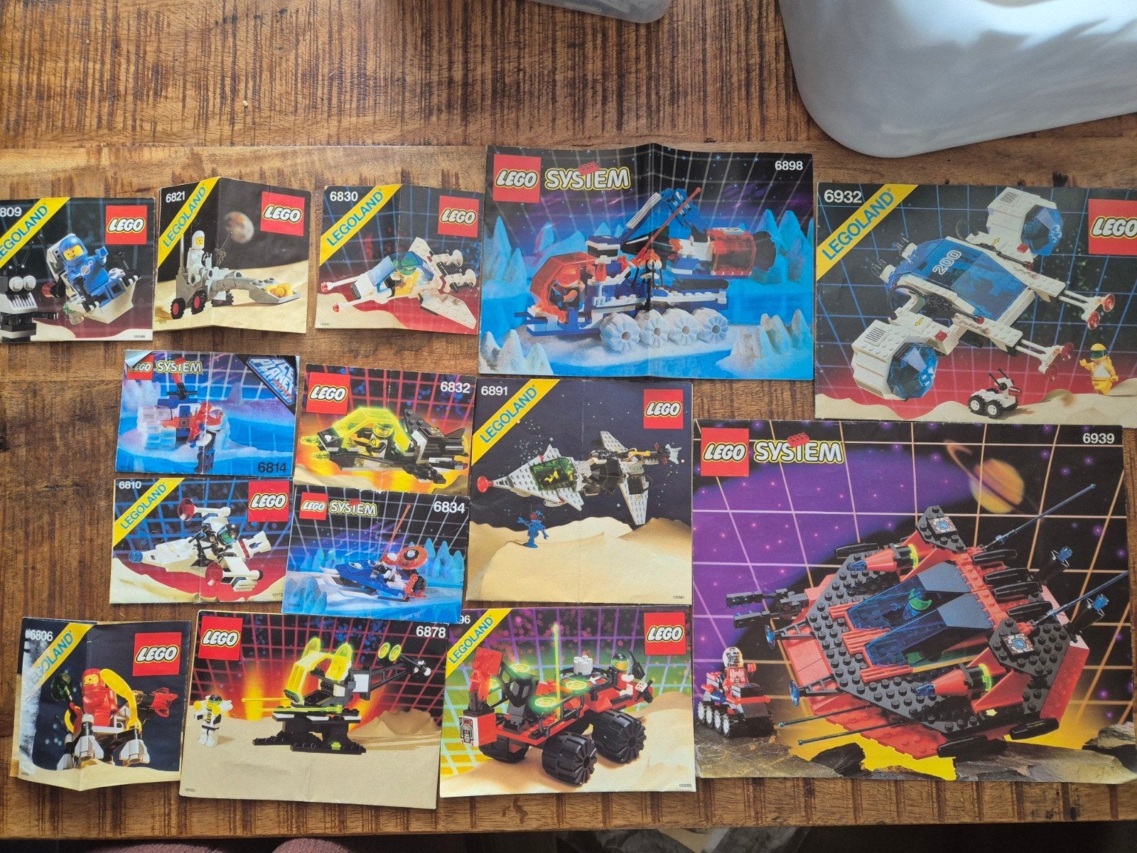 lego instructie boekje space ice spyrius m tron black classi, Ophalen of Verzenden