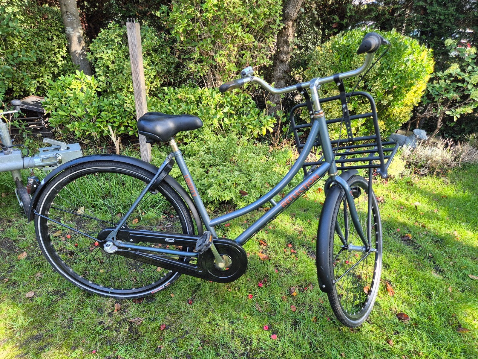 Studentenfiets Stadsfiets framemaat 54cm, Ophalen, Terugtraprem, Versnellingen, Reflection