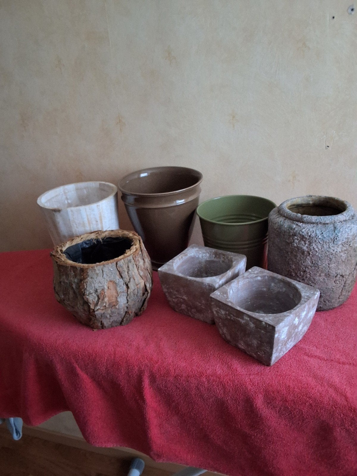 bloempotten, Ophalen, Rond, Aardewerk, Minder dan 40 cm