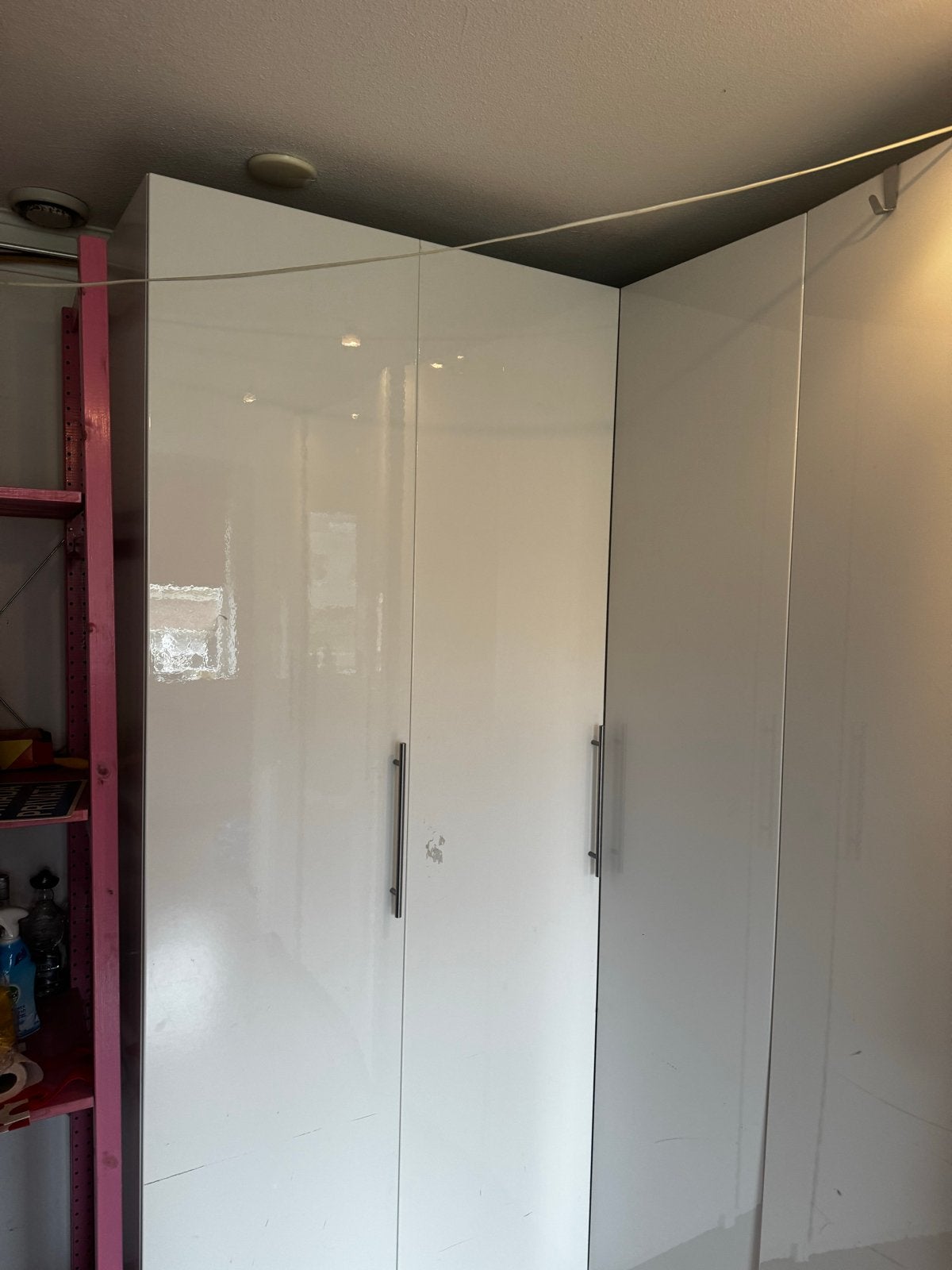 IKEA Pax Hoek Kast - Beschadigd, voor de handige klusser, Ophalen, Gebruikt, 200 cm of meer, Met lade(s)