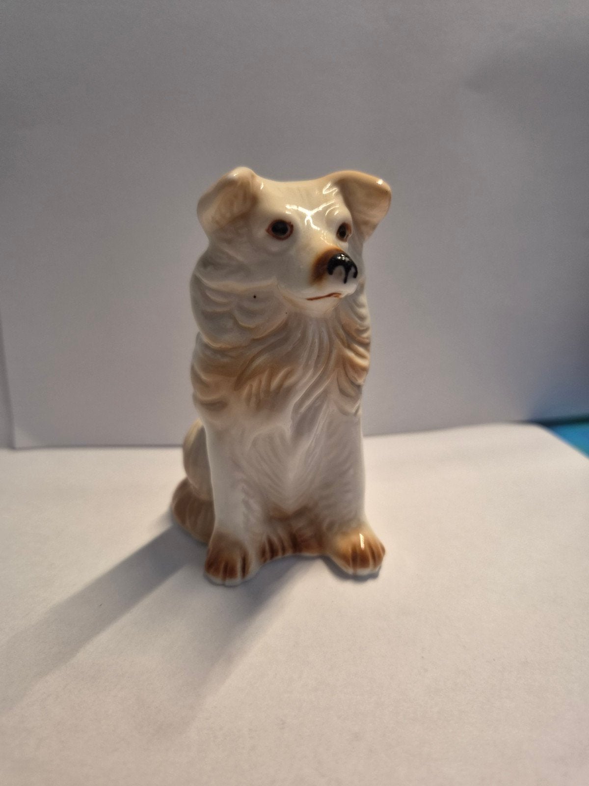 Vintage collie beeld, Ophalen of Verzenden, Gebruikt, Dier