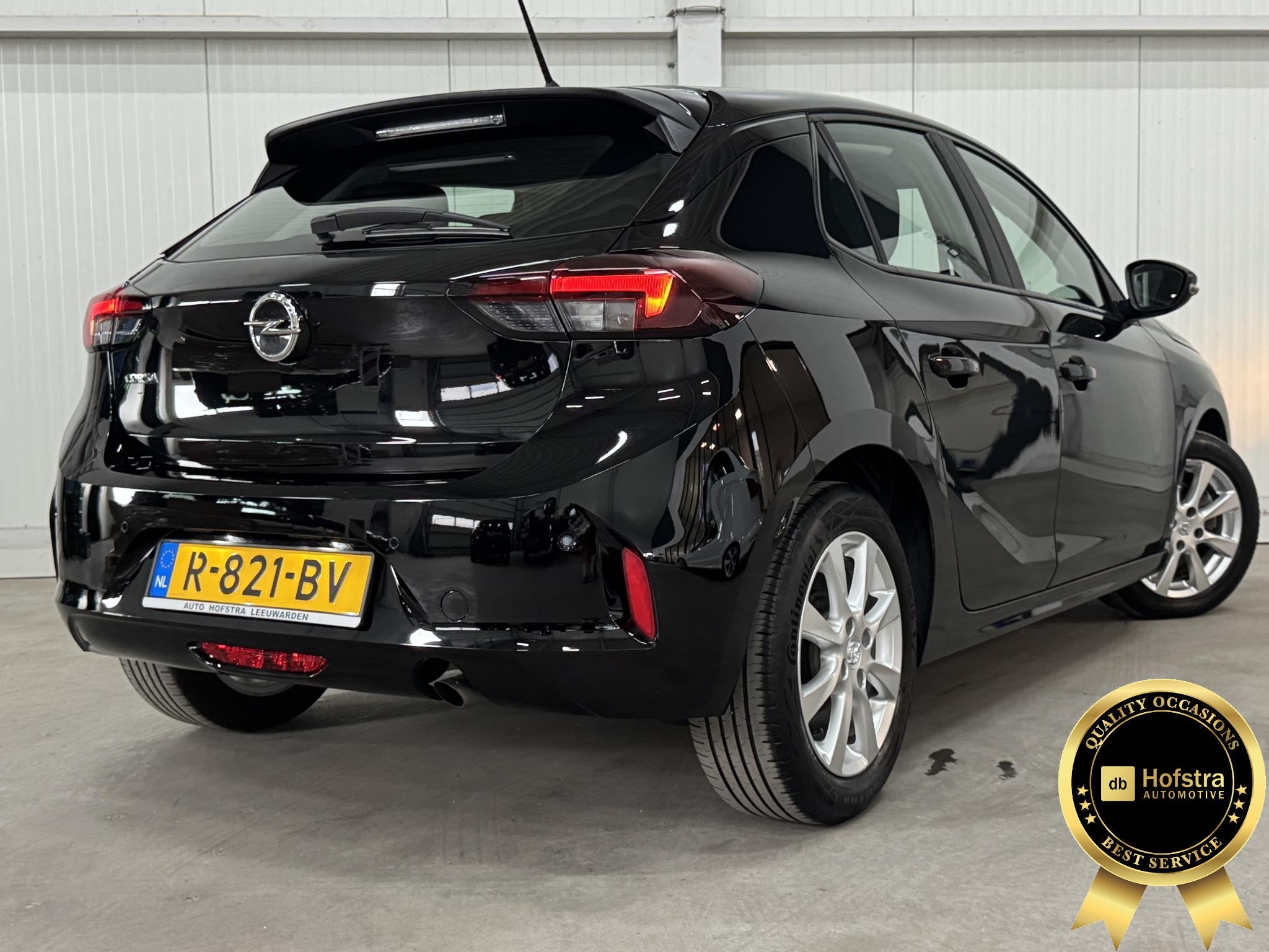 Opel Corsa 1.2 Edition 102 PK TURBO NAVI-VIA-CARPLAY AIRCO C, Auto's, Voorwielaandrijving, Stof, Gebruikt, Handgeschakeld