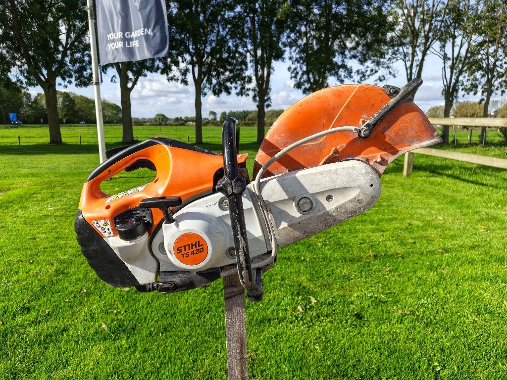 Stihl TS 420 benzine doorslijper/ bandenzaag, Stihl, Gebruikt, -, -