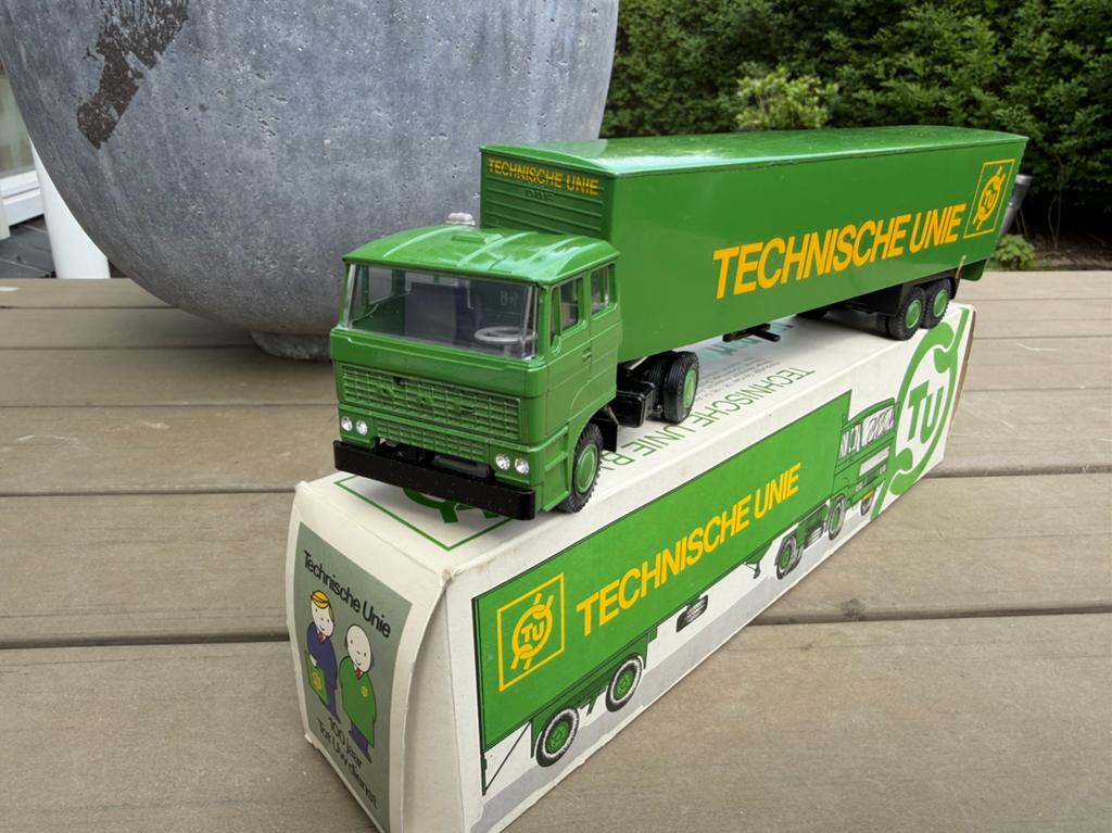 1/50 lion car heavy metal model daf 2800 technische unie, Hobby en Vrije tijd, Modelauto's | 1:50, Ophalen of Verzenden, Zo goed als nieuw