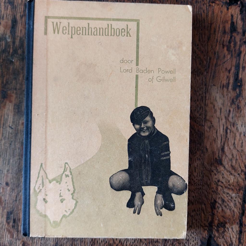 Welpenhandboek Lord Baden Powell of Gilwell 1945, Ophalen of Verzenden