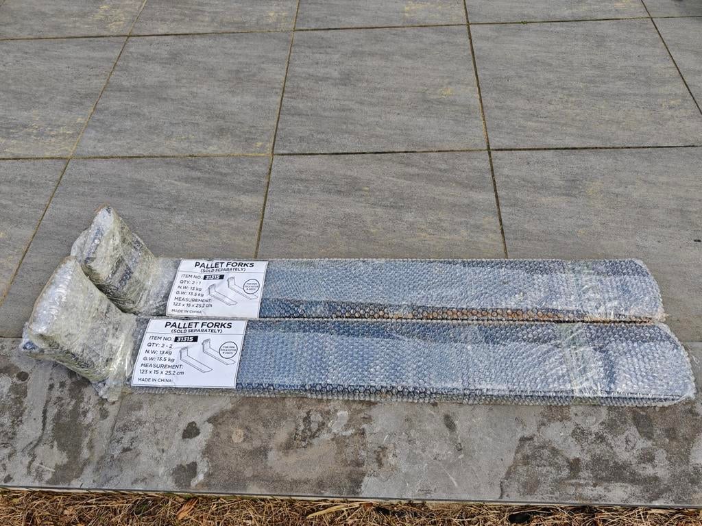 Nieuw Palletvork voor minigraver Zipper, Janssen, Scheppach, Doe-het-zelf en Verbouw, Gereedschap | Machine-onderdelen en Toebehoren