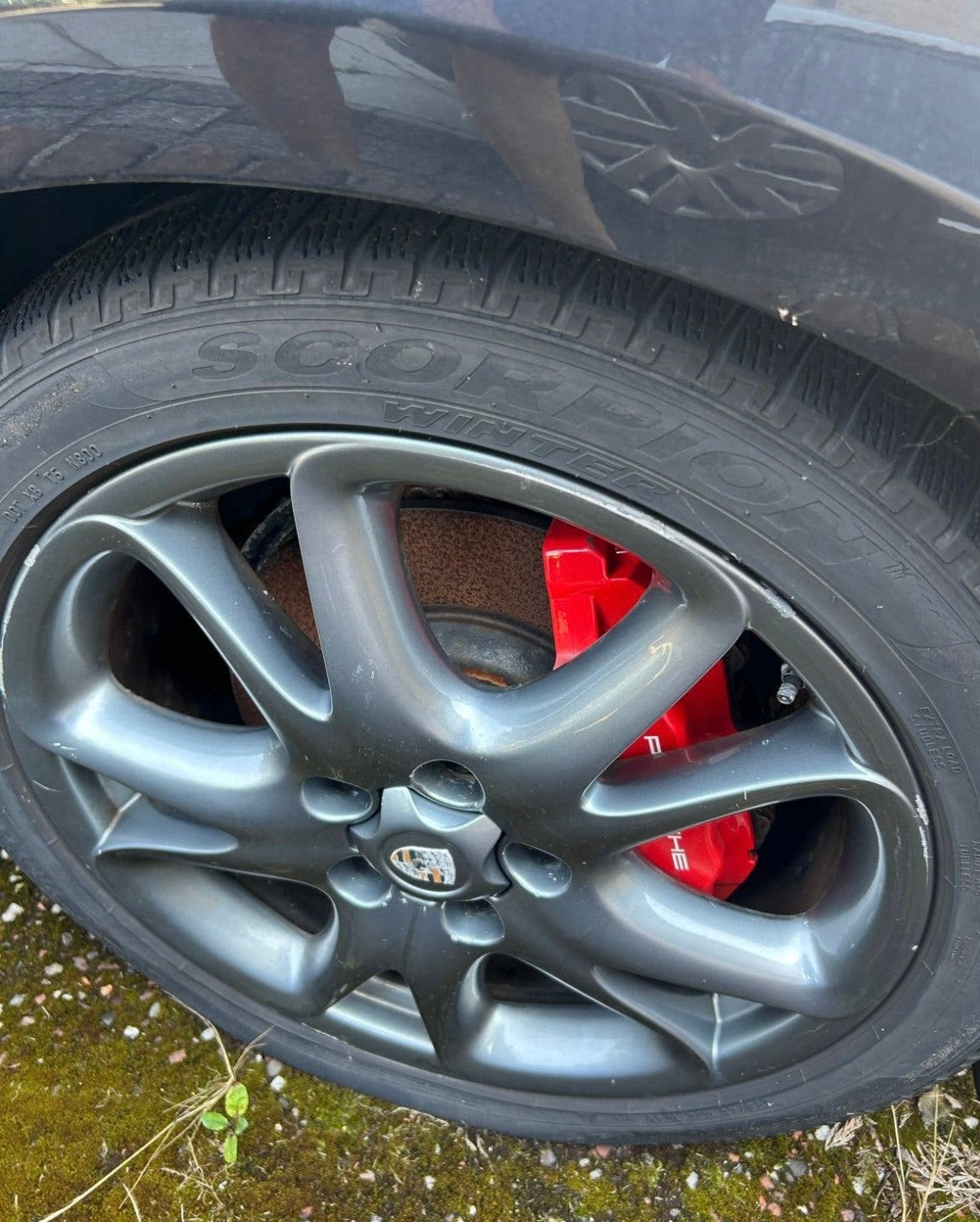 Porsche cayenne 4.5 turbo brembo remklauw, Ophalen, Gebruikt
