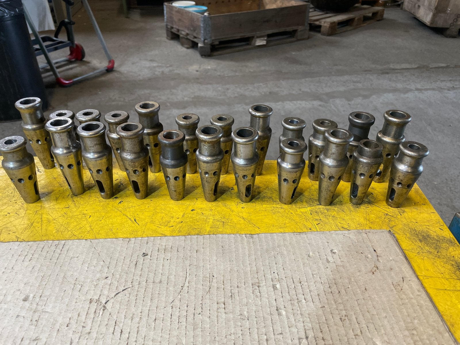 Conische Spantanghouders MC4 voor Aciera / Schaublin, Ophalen, Gebruikt