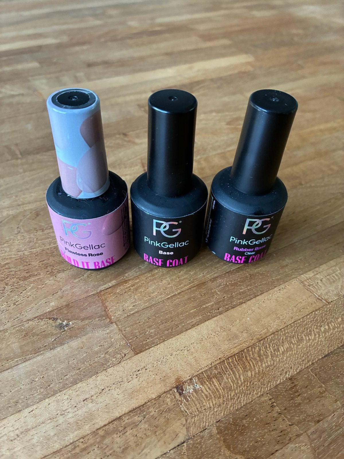 Pink Gellac Rubber Base, Base Coat & BIAB Flawless Rose, Ophalen of Verzenden, Zo goed als nieuw, Overige typen