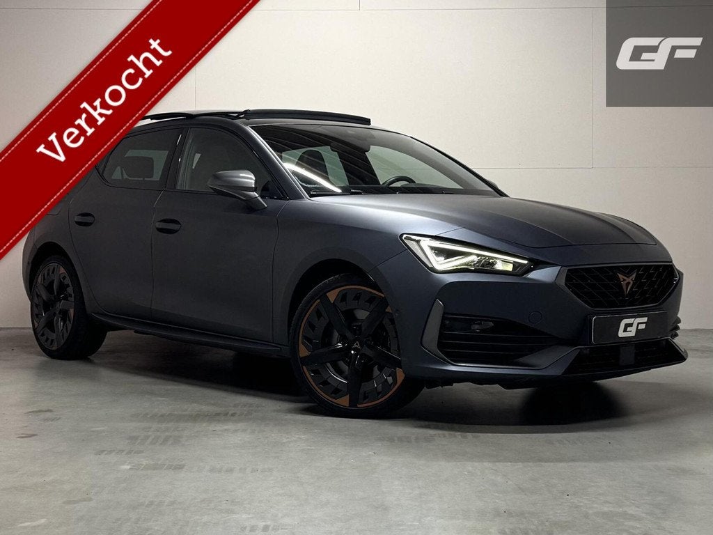 CUPRA Leon 1.4 e-Hybrid VZ Copper Edition Pano Memory Sfeer, Auto's, Cupra, 77 km/l, Gebruikt, 4 cilinders, Met garantie (alle)