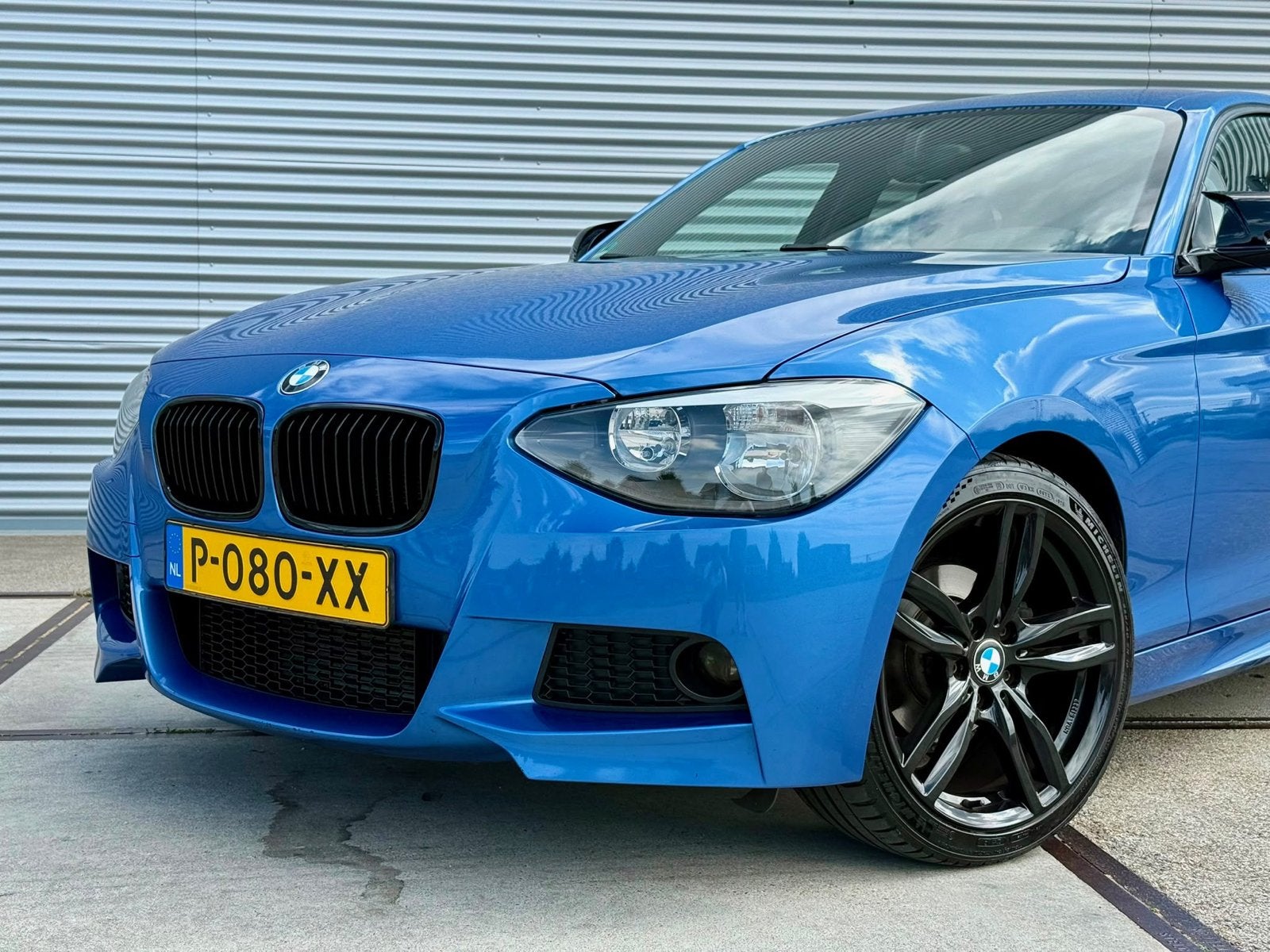 BMW 1-Serie 116i M-pakket, Auto's, 1-Serie, 4 cilinders, Blauw, 1200 kg
