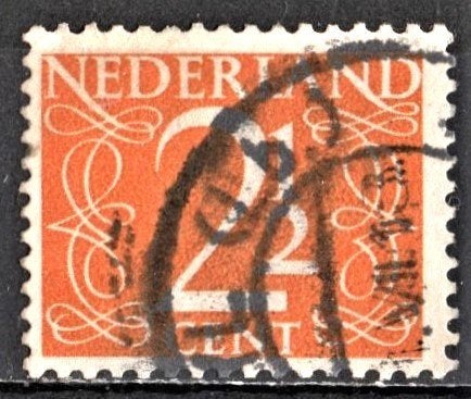 nvph 462 Cijferzegel 1947, Postzegels en Munten, Postzegels | Nederland, Verzenden, Na 1940, Gestempeld