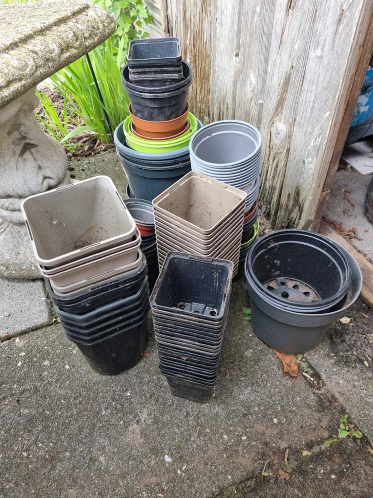 Kweekpotjes, Tuin en Terras, Ophalen, Kunststof, Rond, Minder dan 40 cm
