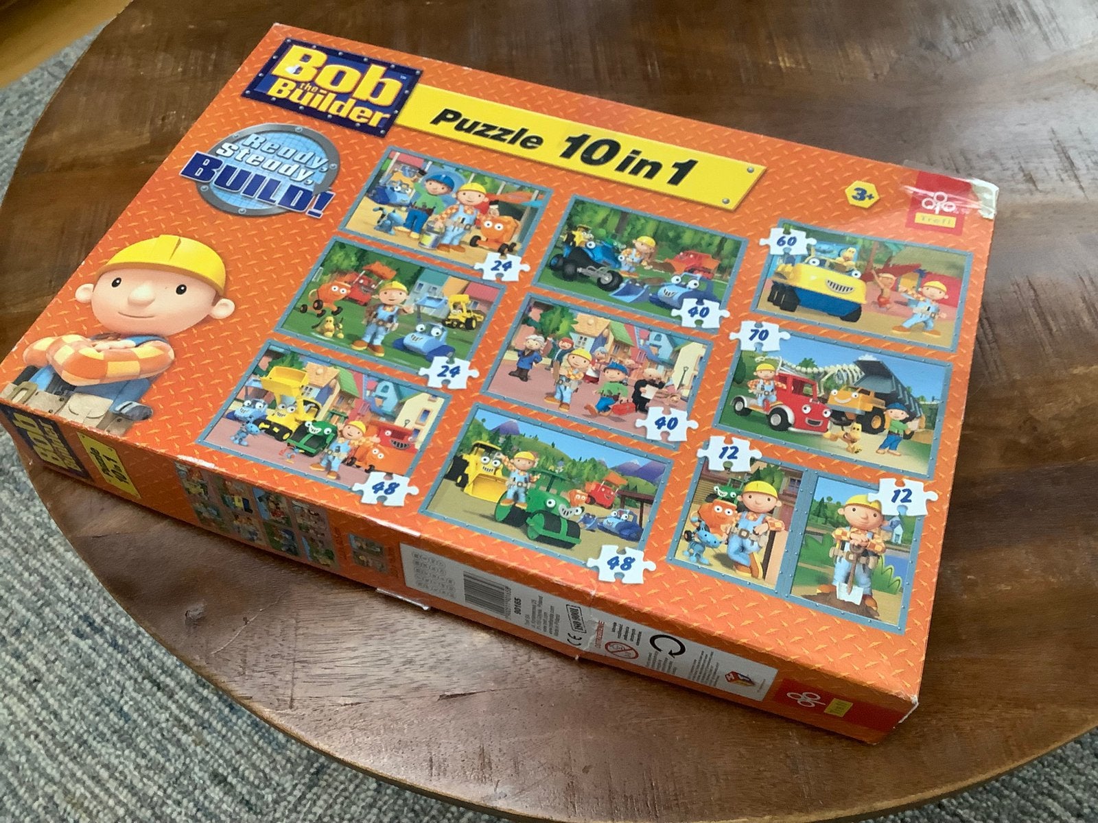 Bob de Bouwer 10 puzzels legpuzzel compleet, Ophalen, Zo goed als nieuw