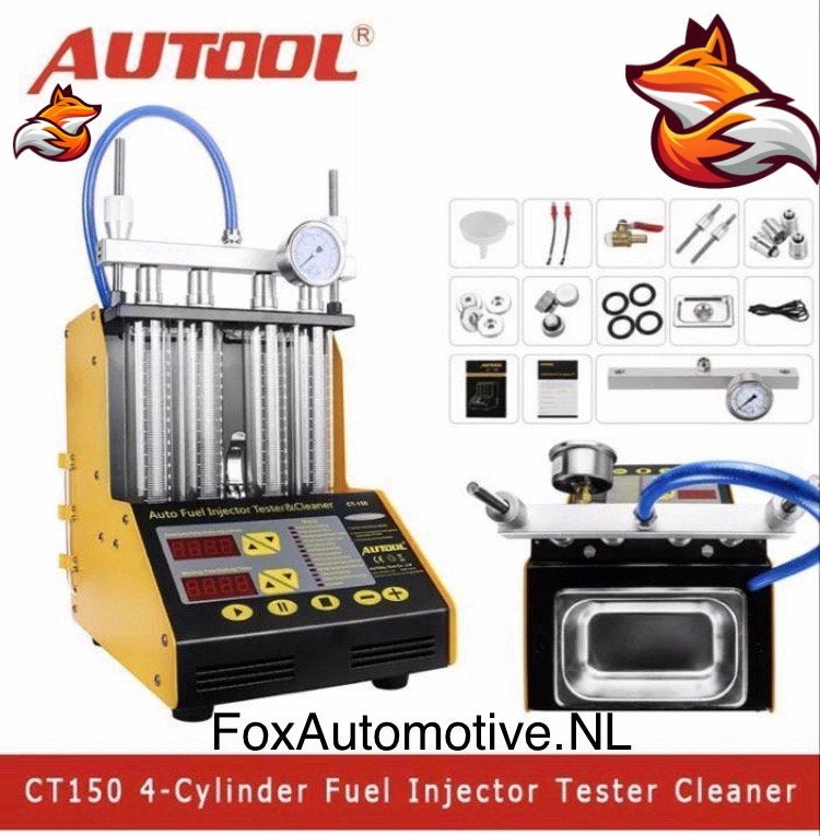 Autool CT150 injectoren reiniger nieuw tot 4 tegelijk testen, Ophalen of Verzenden, Zo goed als nieuw