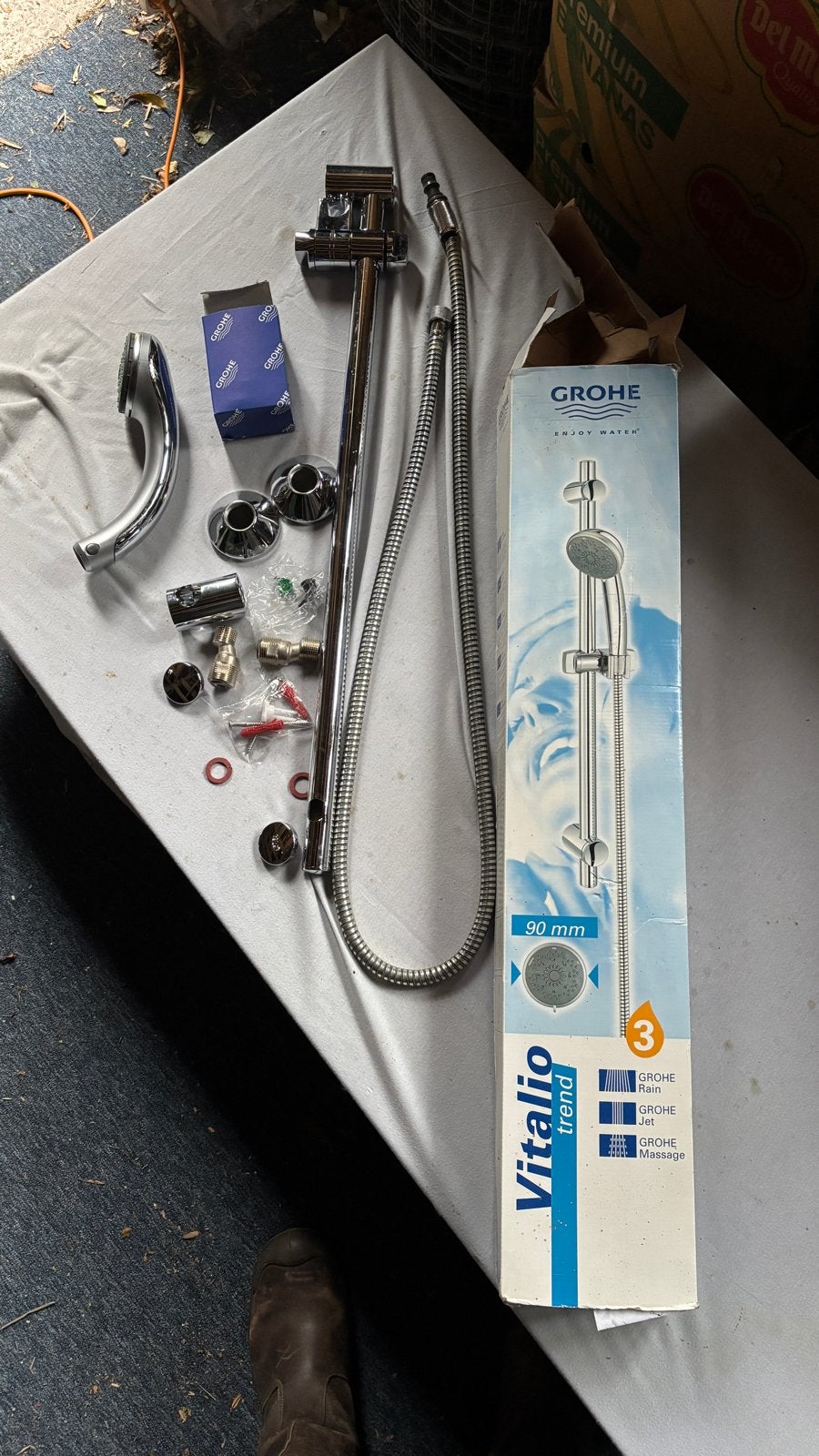 Grohe Vitalio Trend Douchesysteem - Zo goed als nieuw, Ophalen, Zo goed als nieuw, Chroom, Douche