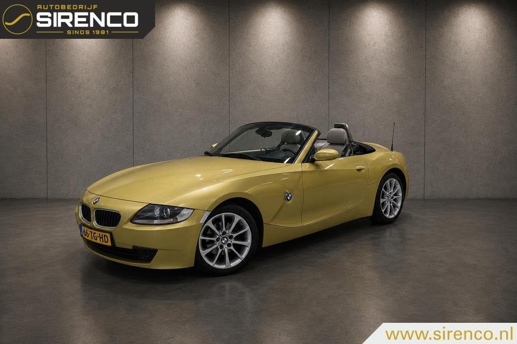 BMW Z4 Roadster 2.0i | origineel nl auto | leder | airco | c, Auto's, BMW, 13 km/l, 4 cilinders, Bedrijf, Handgeschakeld