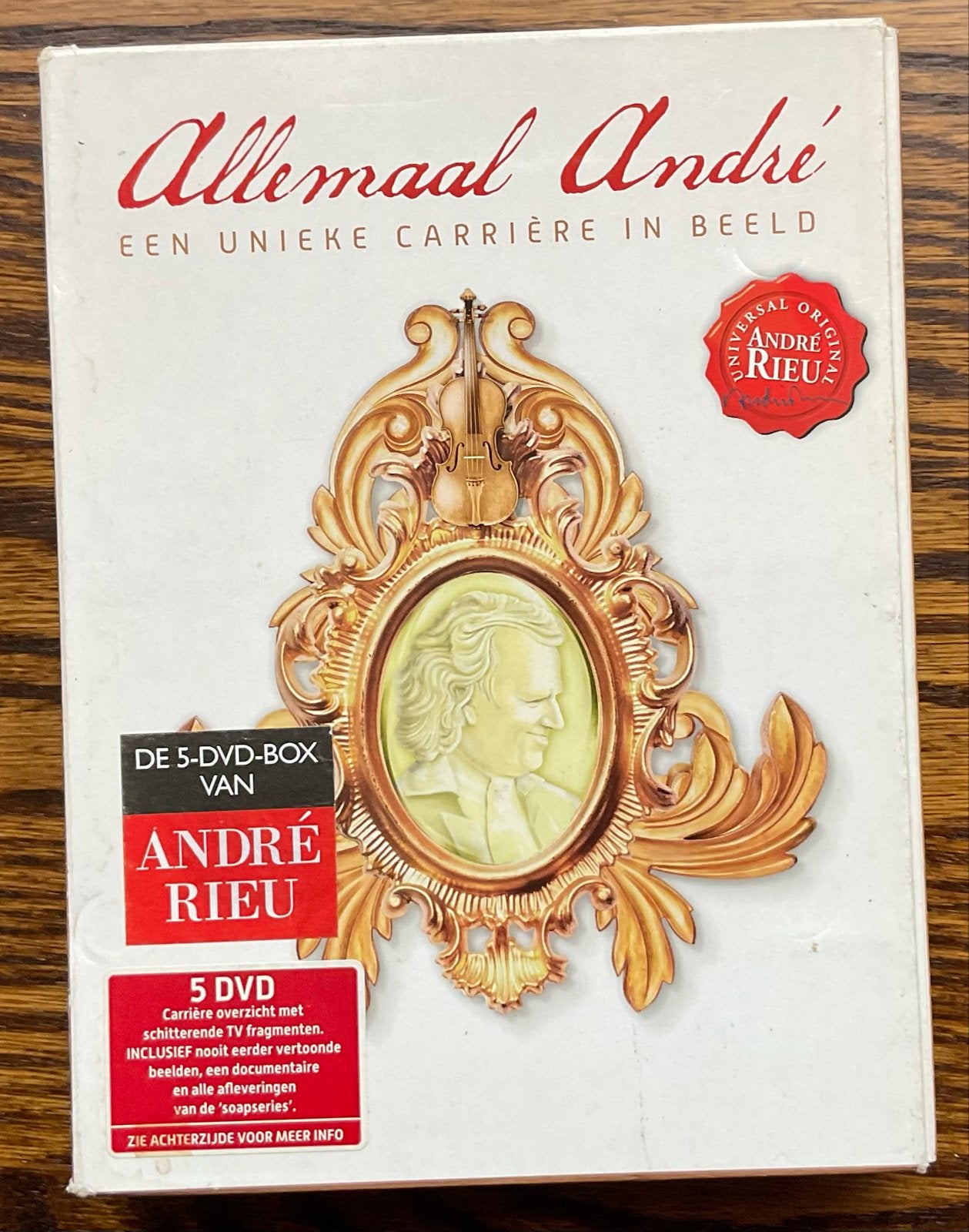 André Rieu - Allemaal André - 5 DVD Boxset, Alle leeftijden, Nederlands, Zo goed als nieuw, Concert