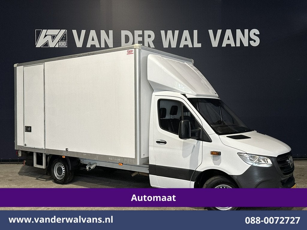Mercedes-Benz Sprinter 314CDI 143pk Automaat Bakwagen 21m3 K, Auto's, Automaat, Gebruikt, Euro 6, Wit