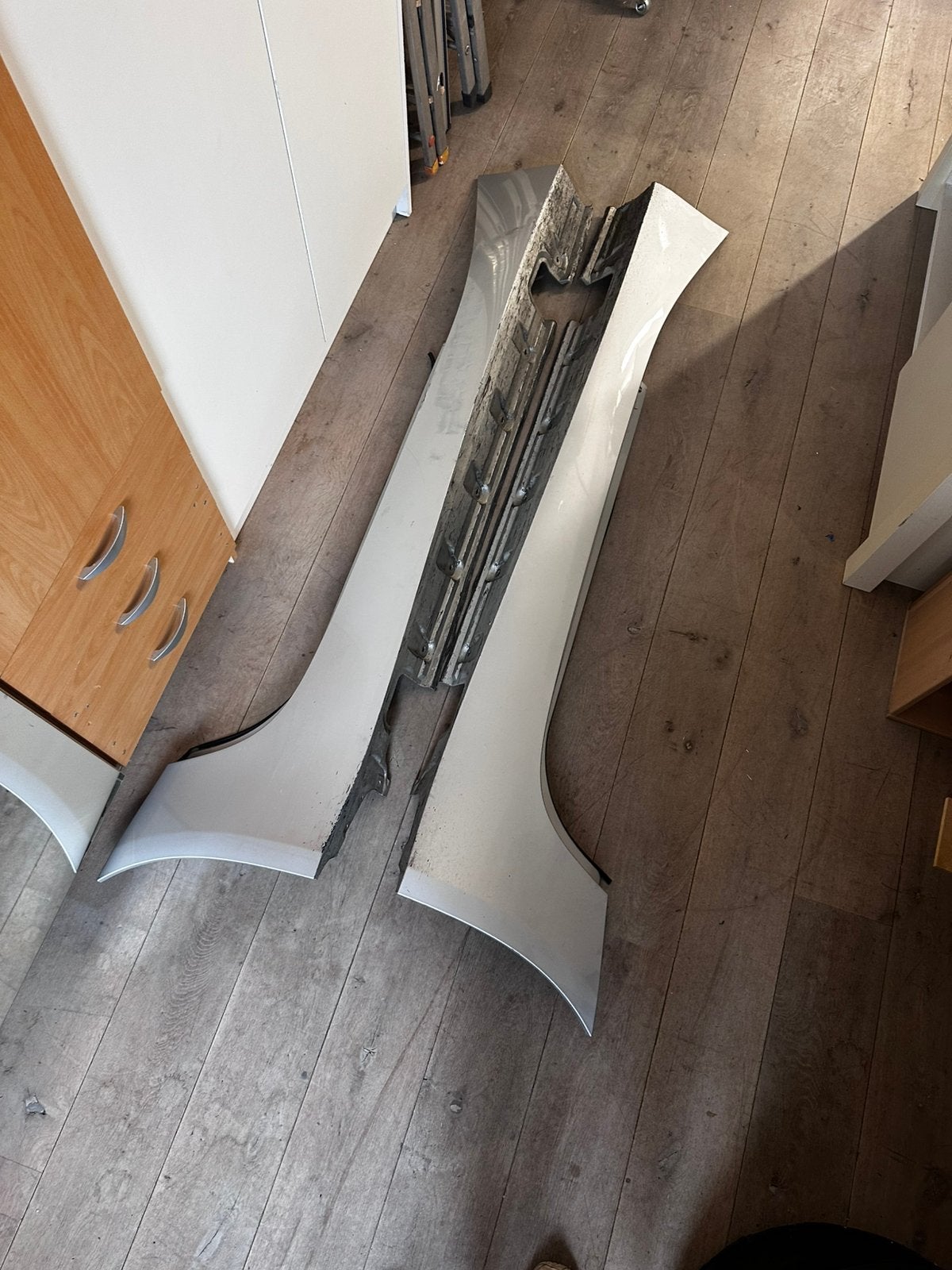 Sideskirts BMW Z4 E85 E86, Auto-onderdelen, Ophalen, Voor, BMW, Bumper