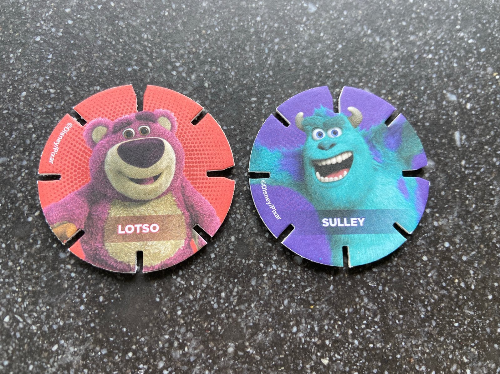 2 diskeys Lotso en Sulley, Albert Heijn, Ophalen of Verzenden