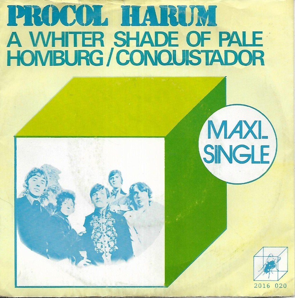 Procol Harum - A whiter shade of pale (Maxi-Single), Cd's en Dvd's, Verzenden, Gebruikt, 7 inch, Pop