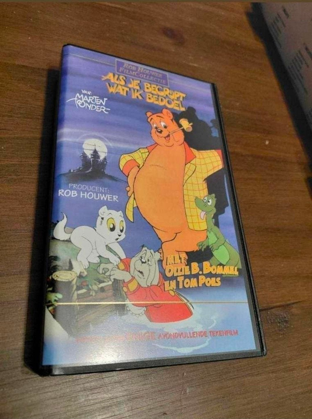 Ollie B. Bommel & Tom Poes Als je begrijpt wat ik bedoel vhs, Gebruikt, Tekenfilm, Alle leeftijden, Ophalen of Verzenden
