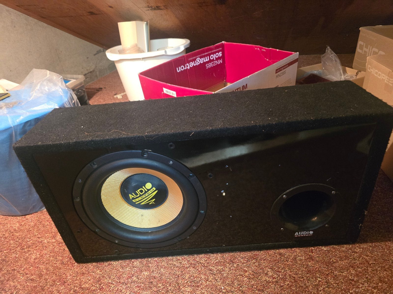 geluidsinstallatie voor auto (subwoofer, versterker, Ophalen of Verzenden